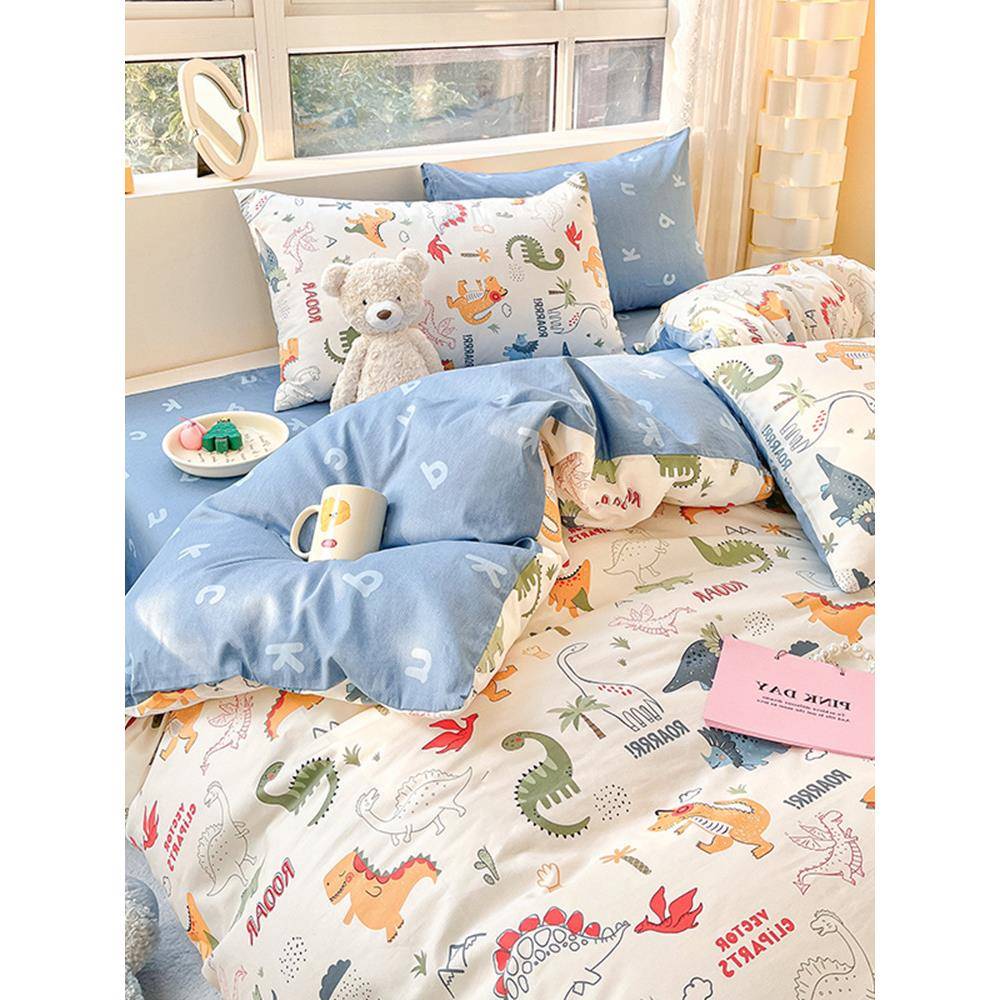 15010人学生PXQ被单件单1.252套.1米卡通小恐龙儿童被罩