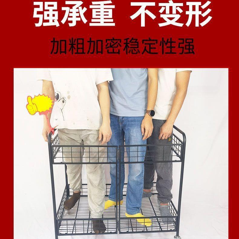 加厚带扶手摆摊网红小推车摆摊桌子折叠便携地推小推车可折叠铺子