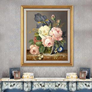 十绣2025新款 线绣客字简厅小件小幅卧室花卉现约代自己F956M59T绣