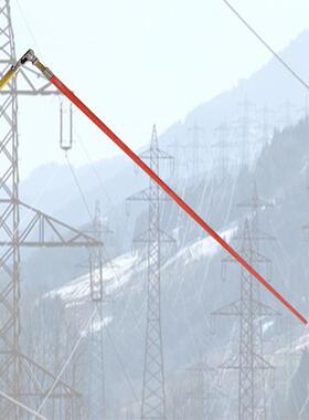 带电作业套筒扳绝缘ATT手杆防压高绝缘2.5M潮拆卸套筒操作杆