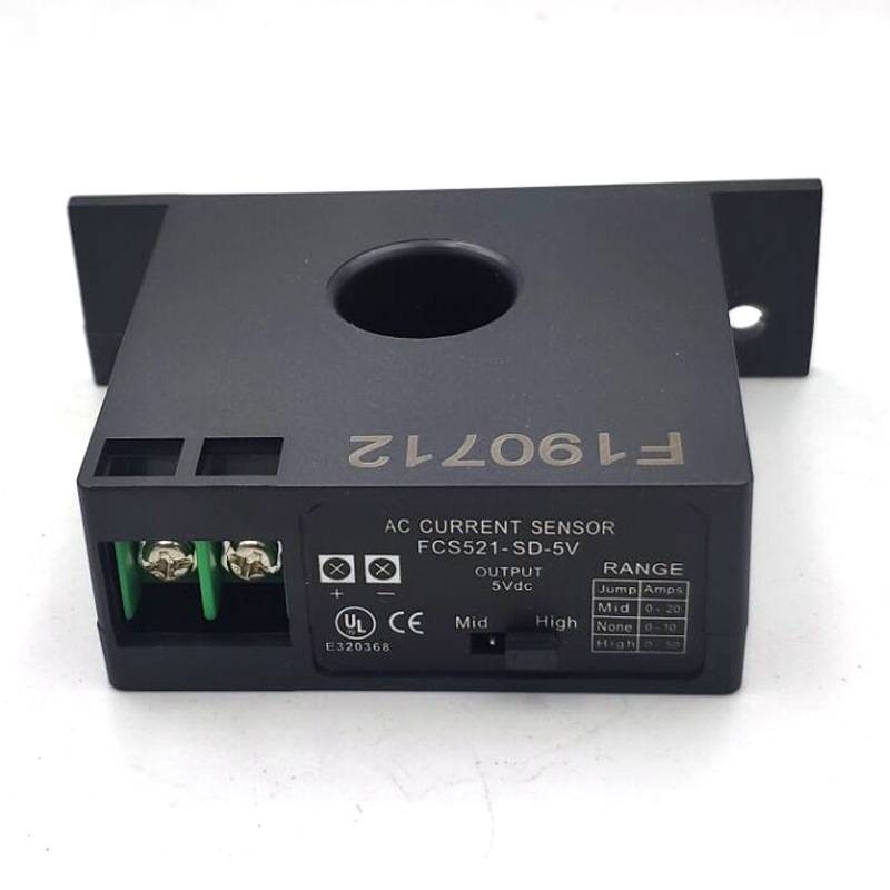 交流电流变送器模拟信号输出5V0-10V4-20ma输入量程10a-50a互感