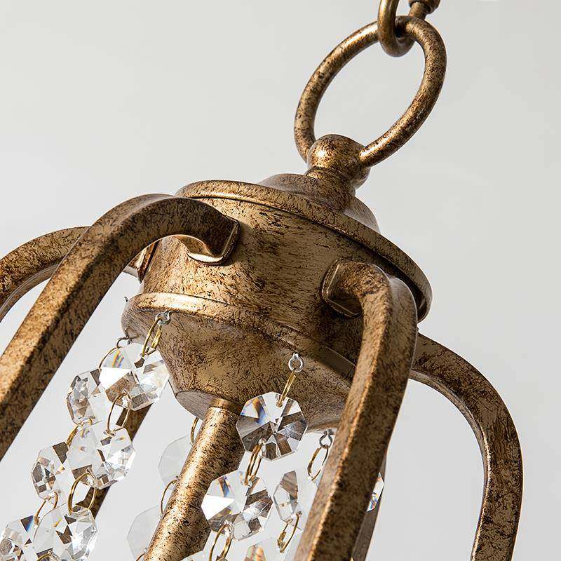 式复式楼大美梯吊灯复古别公寓loft挑空客厅餐76523厅水晶墅楼间,家装灯饰光源,智能吊灯,淘宝优惠券,粉丝福利购,淘宝优惠卷