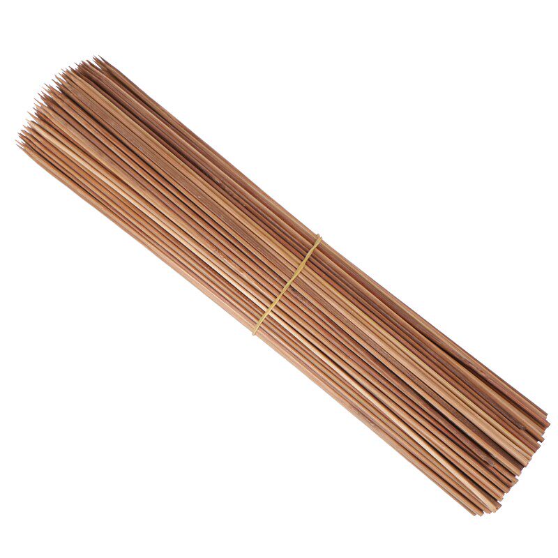 碳化特硬竹签2g.0/2.5/3.0/4.0毫米钵体鸡麻辣烫串串香整箱黑签子