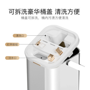不锈钢刮刮d乐免洗拖把污水分离家用平板拖把布懒人拖地神器一拖