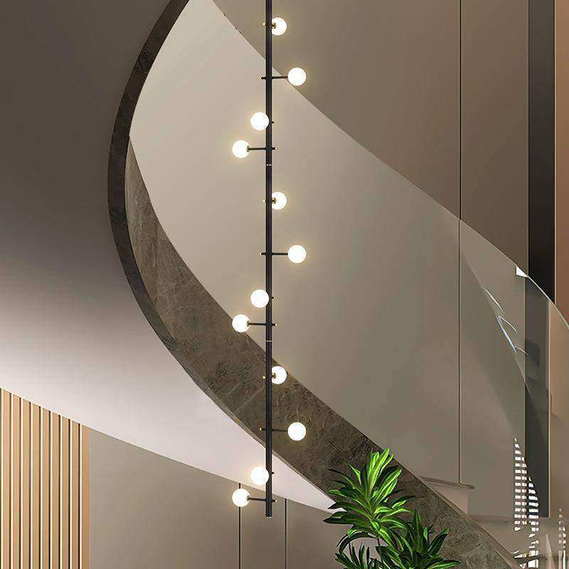 大型楼梯灯长吊灯客厅跃层北欧简约十字创意现代新中式复式楼灯具,纺织面料/辅料/配套,纺织机械配件,淘宝优惠券,粉丝福利购,淘宝优惠卷