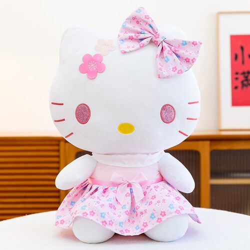 Kitty毛绒公仔玩偶可爱粉色