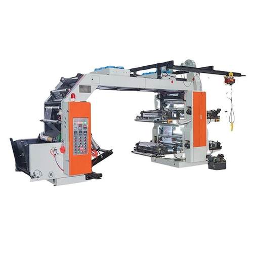 厂家供应无纺布半自动四色印刷机柔性凸版印刷机式水墨印刷