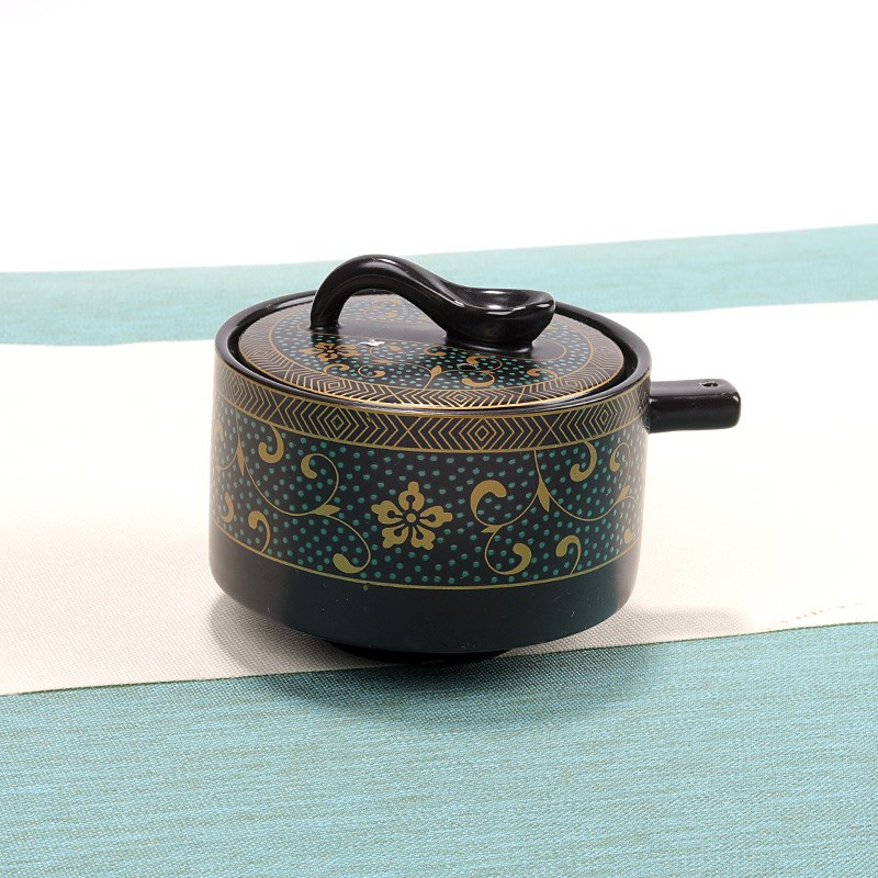 万秦懒人功夫茶具套装陶瓷家用茶杯泡茶器半N自动石磨茶壶盖子茶