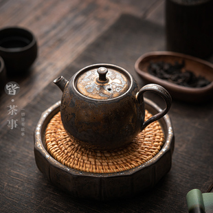 茶具客厅办公室F带过滤单个泡茶器泡茶壶套 家用功夫茶壶单壶日式