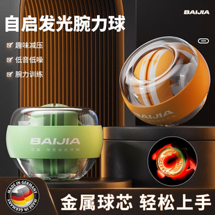 德国ZSVIP专业健身腕力球男式金属握力器螺旋离心力手腕训练器