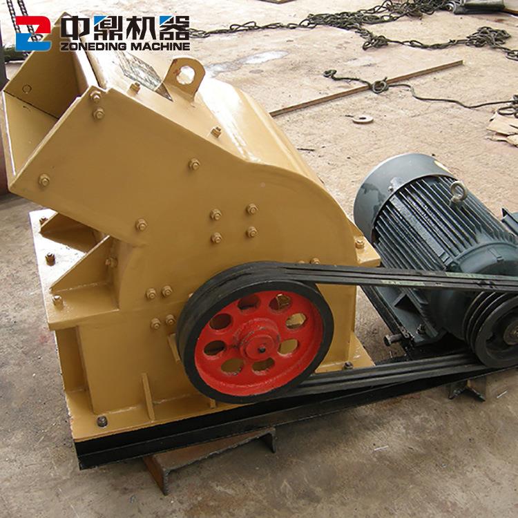 小型锤式碎机作破原理 煤碎炭粉碎机 铁选矿锤工式破机设备