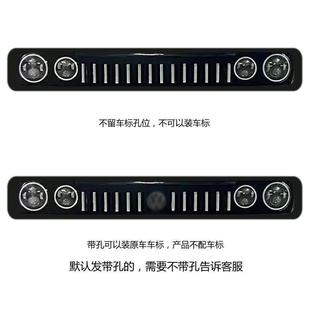 大众经典普桑覆古大灯总成改装老桑塔纳尾灯黑武士猫眼前大灯适用