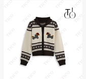 百搭休闲毛衣 涵羽毛衣 甜甜专享 时尚 TICO汀可