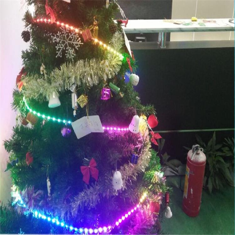 客软厅防水WS2812幻彩灯带压5V装饰遥控幻光彩性灯条2812调智低能