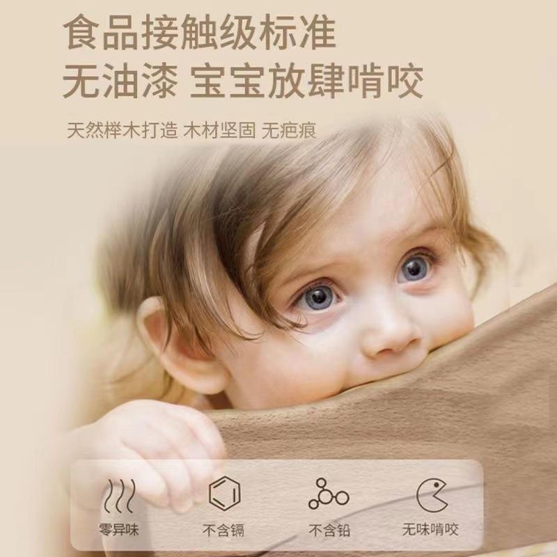 家用单人床榉木儿童小户型床实木女孩青少年床男孩现代加厚加粗