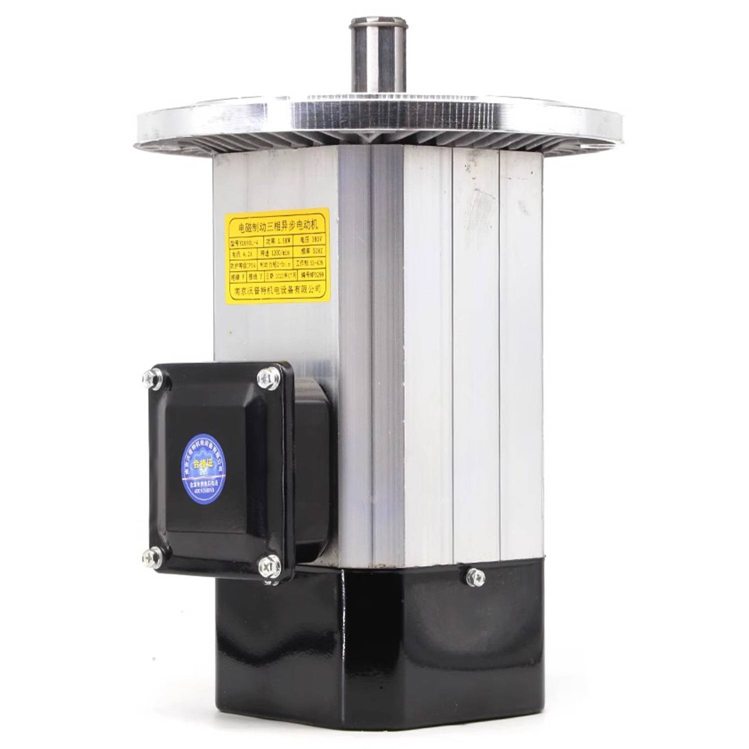 行车三相异步电机南京电机总厂YDE90-4型1.5KW铝壳软启动南京电机
