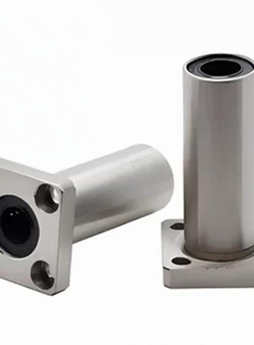 怡合达LMG01/02/03/16/21-d6-d8-d12-d16-d20带法兰直线轴承双衬