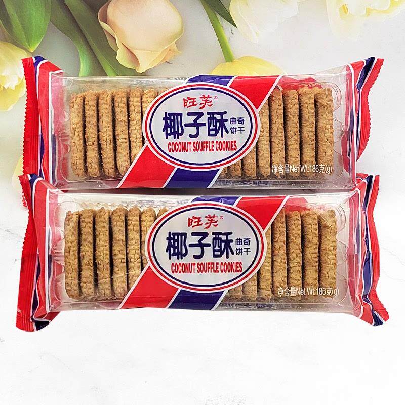 椰子酥曲奇饼干包邮健康可口早餐休闲零食点心经典椰奶味整箱