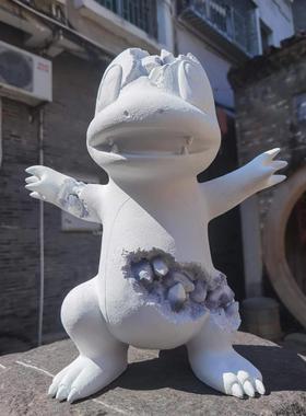 喷火龙雕塑摆件潮流网红软装饰品送礼现代卡通儿童房