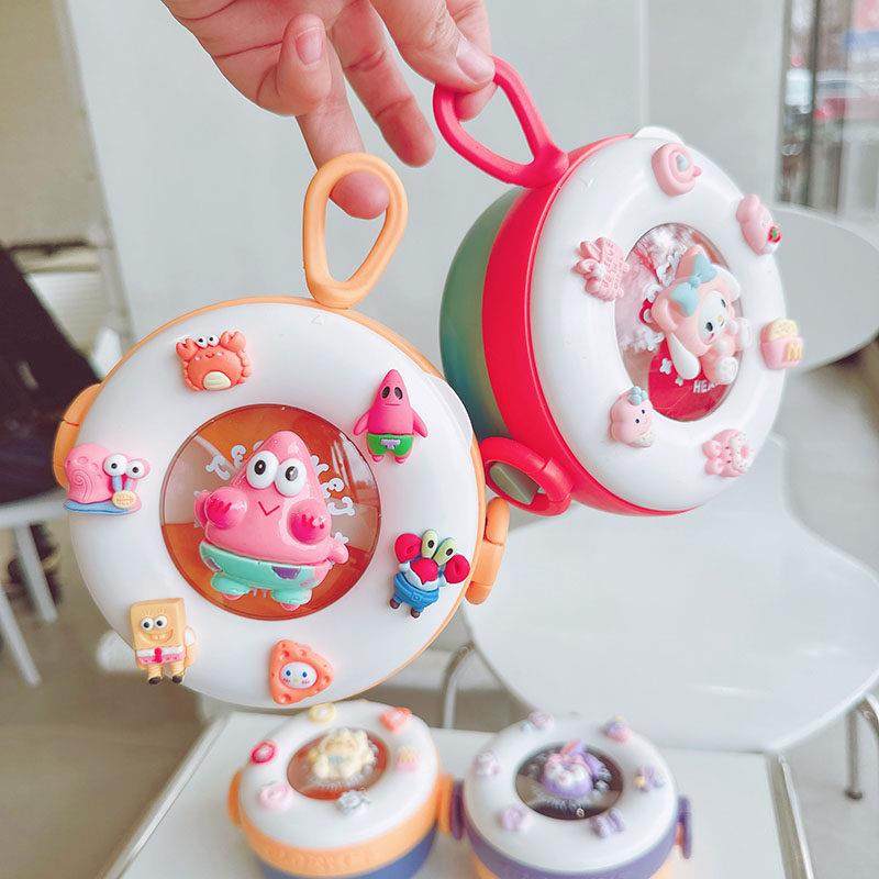 卡通儿童饭盒304不锈钢小学生专用可爱ins上班族可携式水果餐盒,收纳整理,食物收纳盒,淘宝优惠券,粉丝福利购,淘宝优惠卷