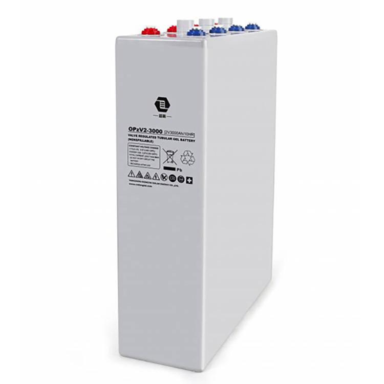 OPZV管式胶体蓄电池OPZV2-500太阳能胶体电池2V500AH直流屏储能