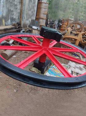 提车天轮提天轮φ升1500矿用天绞升轮矿用钢丝绳230608-0导绳轮