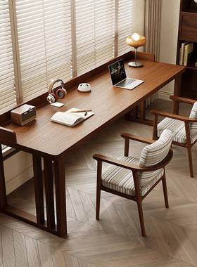 澳铂房间卧全电实木脑桌台式家室书桌一用体桌办公桌椅WY250730学