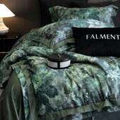 四季 美式 高端长棉四件套2法尔曼025单新花款 通用纯棉全棉印床被绒