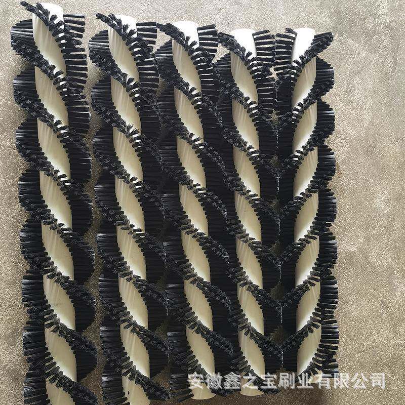直供水果清洗机毛刷辊辊工毛刷清洗土豆卜596毛刷辊业缠绕萝式刷