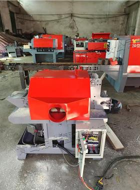 数控自动料板皮改厚分锯半圆木料边角板片锯101126旧木料改料送锯