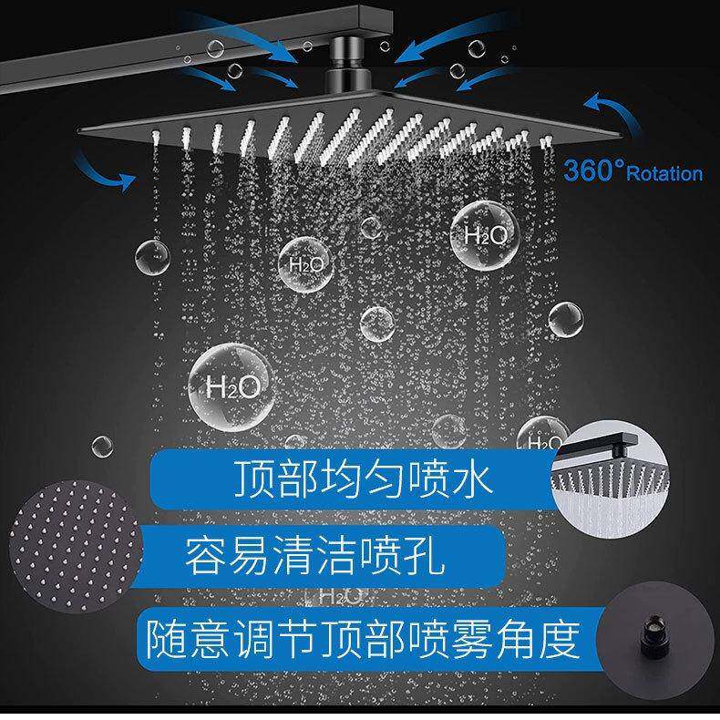 浴缸浴嘴的淋浴系统,淋浴龙头套装,喷10英寸(约带2576619.4厘米)