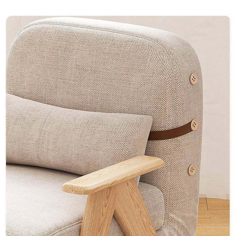 折沙发家用多折功能沙无品牌/发床实木小户功型可叠沙叠发床两用