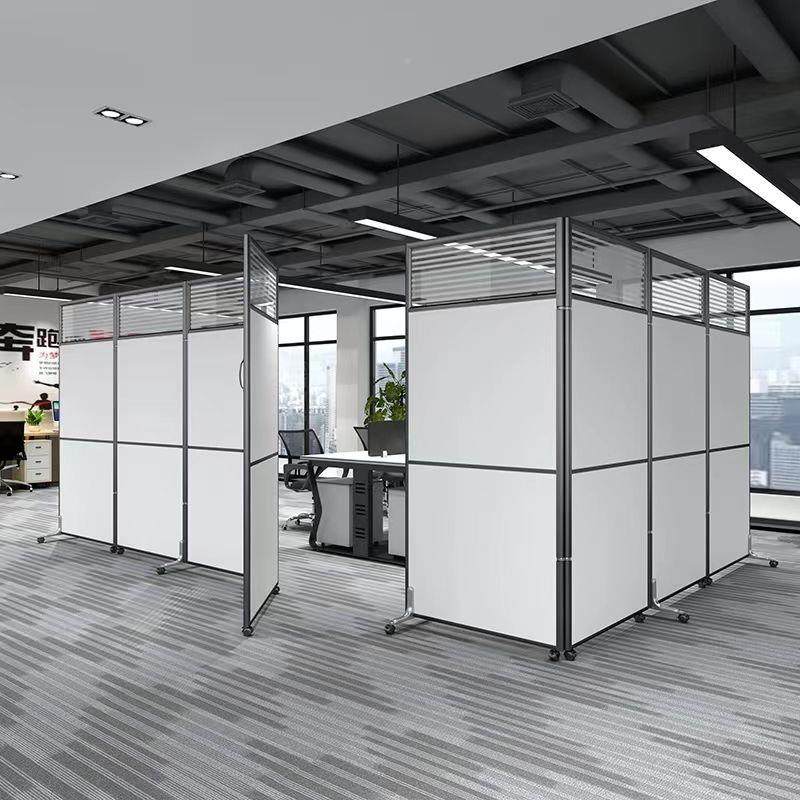 办移公室动屏风断简约折带轮叠工厂车间板式活动推拉隔断AL123隔,商业/办公家具,办公屏风/隔断,淘宝优惠券,粉丝福利购,淘宝优惠卷