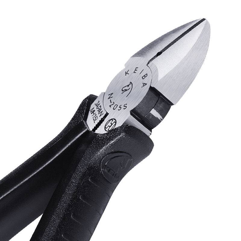 马牌N-205S电工日式斜口钳斜嘴钳偏口钳重型可剥线5英寸125mm