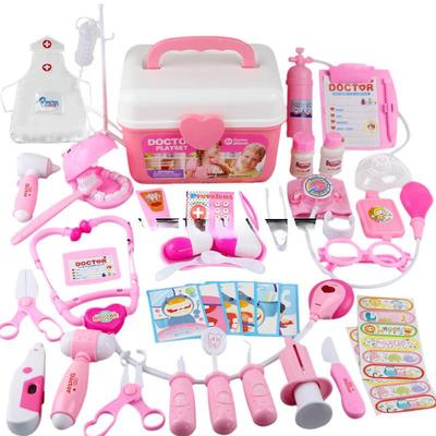 生河列马系护过家129家仿真医玩具儿童士仿真诊所箱套装