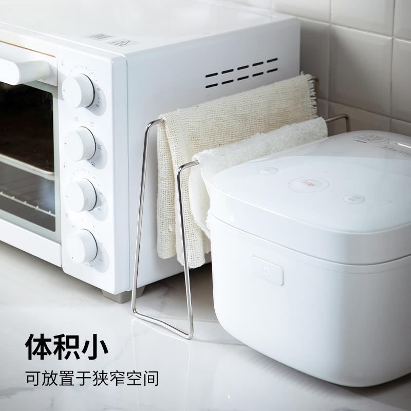 抹架厨晾晒架034不锈钢布金属架卫qwmzhwmg生间毛巾架洗碗布房收