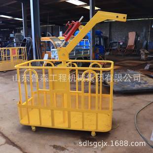 平东厂家吊直供RXI吊车专用吊篮装自衡作业平台含免山拆支架