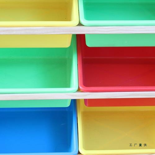 儿985实木玩具收纳架童幼儿收园宝宝层多分类架子置物整理柜纳箱储物