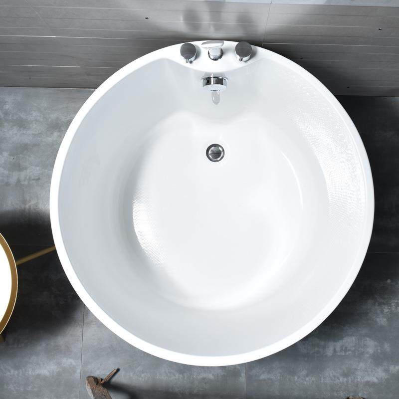 小户型358家用式小浴缸圆形人成迷日浴盆你泡澡盆网红转角浴池,家装主材,普通浴缸,淘宝优惠券,粉丝福利购,淘宝优惠卷