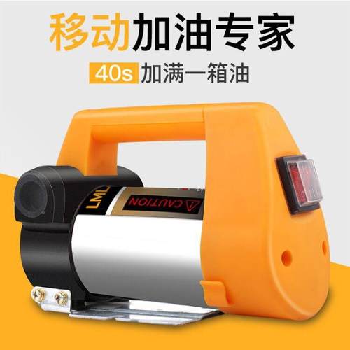LmLaa电动抽油泵12V24V20小V伏自吸泵油泵ARRV柴油泵加油机抽油2