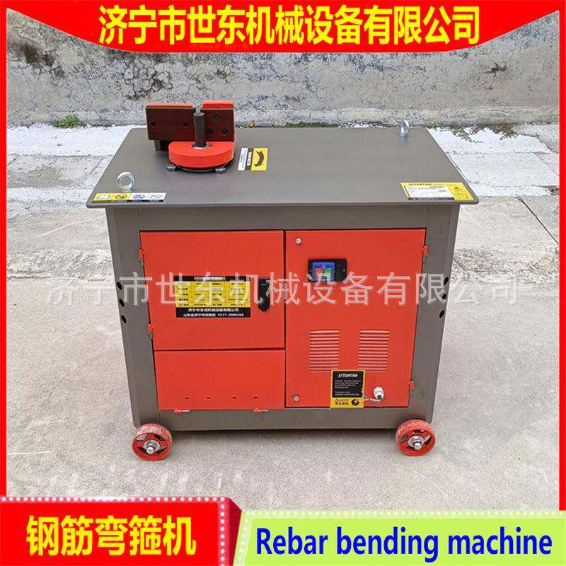 GF25型数控钢机筋弯箍EQD机价格3kw电钢世筋弯钩东建筑箍动筋折弯