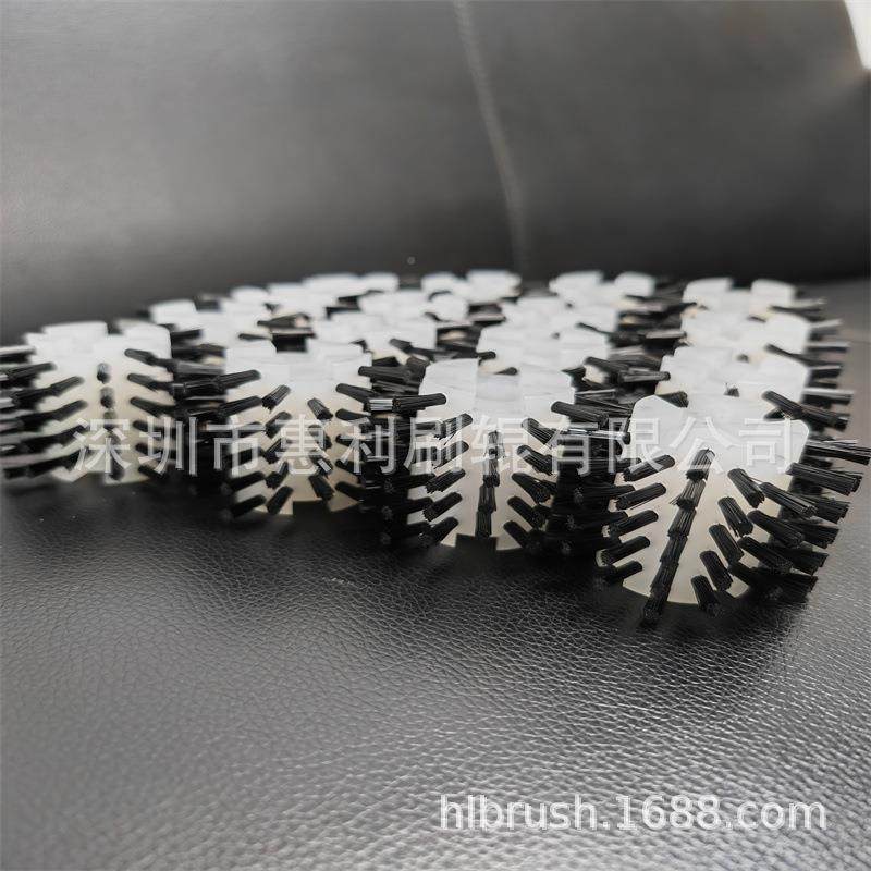 圆柱形空心毛刷龙轮滚筒刷尼丝除清洁尘械配机件小毛惠利-66刷轮