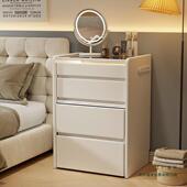 现代多简约轻奢风户型卧189室家居梳妆台小床头一体功能柜家用整装