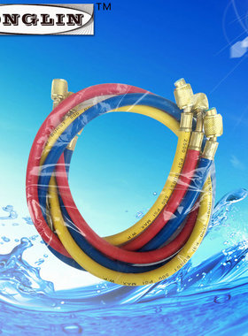 高精密抗震冷媒表 制冷表 三色管134a R502 R12 R22 R410 批发