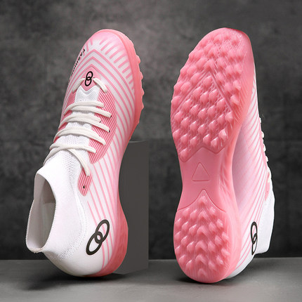 2025新品透气X20成人儿童足球鞋男童学生长钉AG碎钉TF训练鞋男女