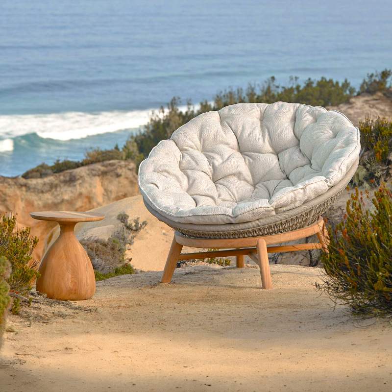 户外藤编沙发椅阳台露天防水防晒家具组合庭院花园露台休闲椅