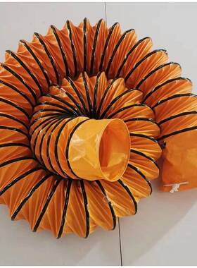 T300mm12寸5米PVC抽风排烟机风机隧道风管通风设备软装通风管