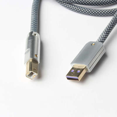 客制化硅胶USBA公接头2.0对B公2.0传输线可打印机数据线