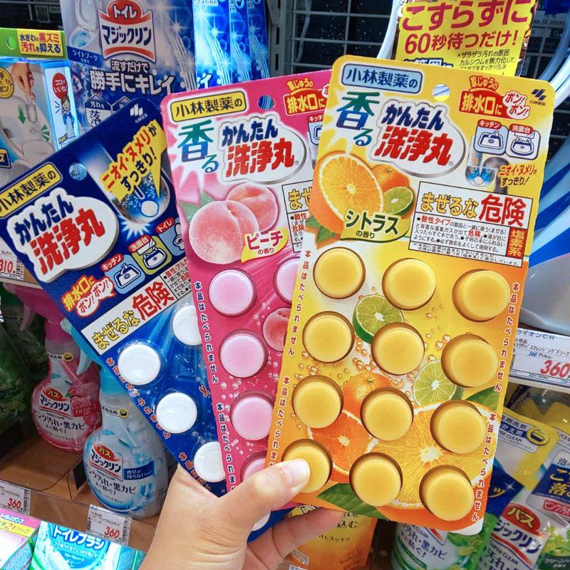 日本进口小林制药下水道马