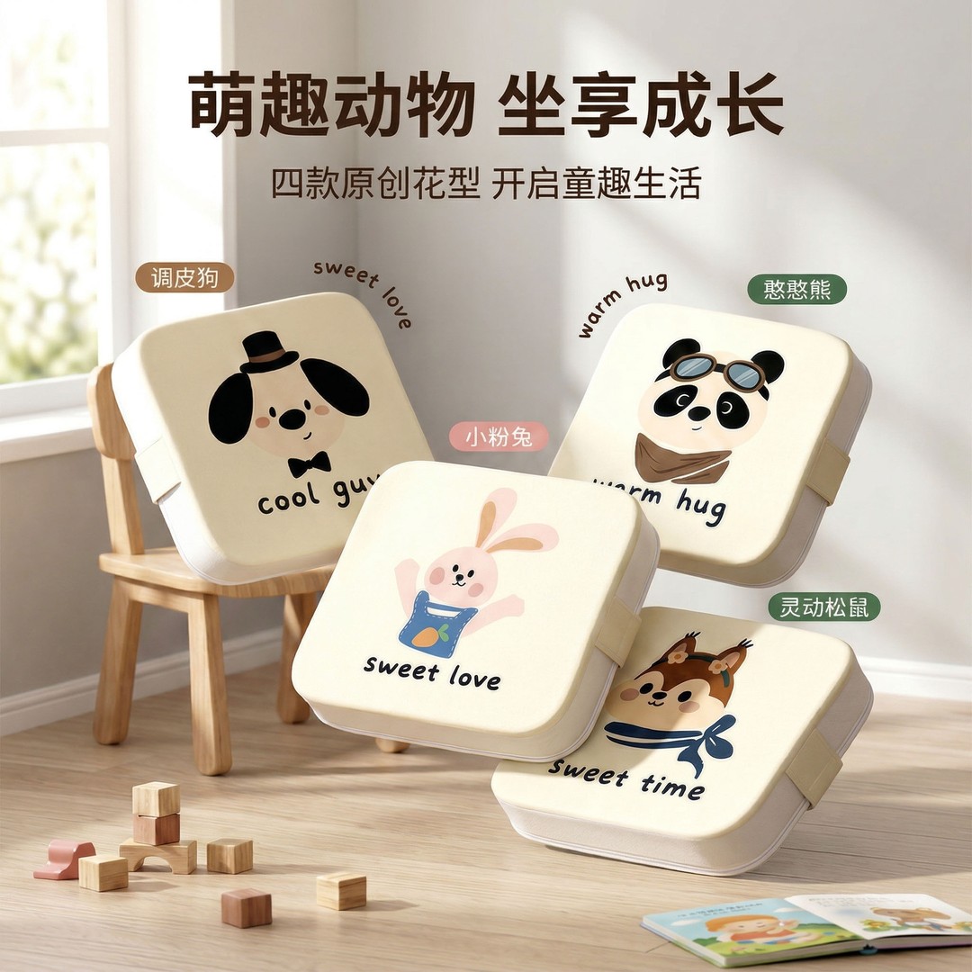 儿童增高加厚透气椅垫